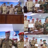 معهد تأهيل القادة والأركان يشهد تخريج دفعة جديدة من قادة السرايا وبطاريات الدفاع الجوي