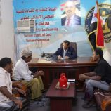 القائم بأعمال رئيس تنفيذية انتقالي حضرموت يؤكد دعمه لمطالب المزارعين