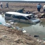 حادث مروري على جسر عدن يتسبب بإصابات بينهن طالبات