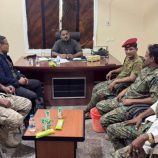 شُعبة الخدمات الطبية بالمنطقة العسكرية الثانية تُجري تفتيشاً صحياً لمعسكر لواء الحرس الرئاسي بالمكلا