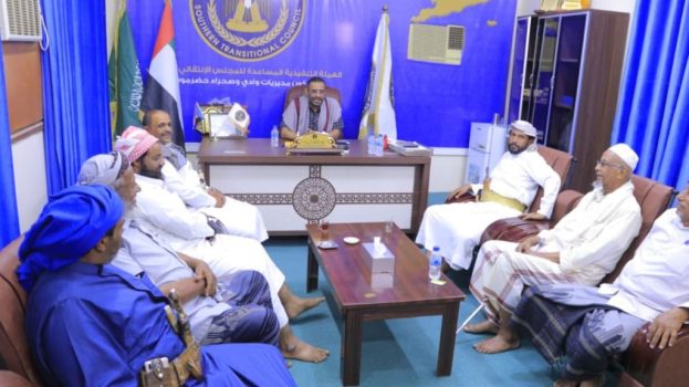 رئيس تنفيذية انتقالي وادي وصحراء حضرموت يلتقي نائب رئيس حركة إنقاذ حضرموت