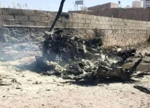 سيارة مفخخة تستهدف إدارة أمن الشمايتين في التربة بمحافظة تعز اليمنية