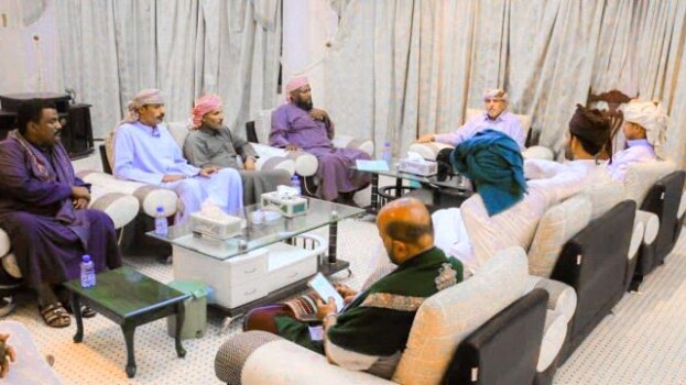 الكثيري يستقبل وفدا من آل عبدات وآل كده بسيئون