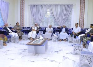 الكثيري وباعوم يزوران سكرتارية قبائل آل كثير برئاسة الشيخ عبدالله صالح