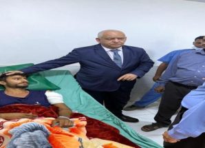 الوزير الوالي يزور جرحى معركة تحرير وادي حضرموت ويشيد بتضحيات أبطال القوات المسلحة الجنوبية