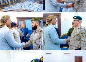 الرئيس الزُبيدي يستقبل قيادة القوات المشتركة لقوات التحالف العربي