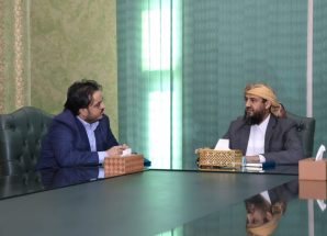 عضو مجلس القيادة المحرّمي يرأس اجتماعاً بوزير الكهرباء والطاقة