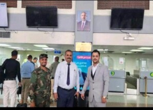 صور الرئيس الزُبيدي تزين أروقة ​مطار عدن الدولي دعماً للمطالب الشعبية باستعادة دولة الجنوب العربي