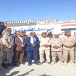 شبوة.. اعتصام عتق يستقبل وفودًا من القيادات العسكرية والأمنية