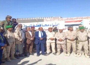 شبوة.. اعتصام عتق يستقبل وفودًا من القيادات العسكرية والأمنية