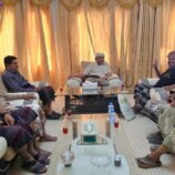 الكثيري يلتقي المناضل مرزوق طالب ويشيد بدوره النضالي