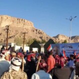 توافد شعبي وقبلي إلى مخيم الاعتصام بسيئون دعمًا لمطلب إعلان دولة الجنوب العربي