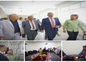 لملس والمحولي يطلعان على سير عملية تأهيل مكتب التعليم الفني والتدريب المهني وبرنامجه للعام الجديد