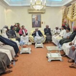 رئيس الجمعية الوطنية يستقبل وفد قبائل المناهيل من مديرية السوم