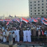 مدينة الغيضة تشهد مليونية المطالبة بإعلان دولة الجنوب العربي”بيان”