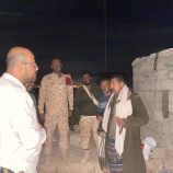 نائب رئيس انتقالي حضرموت يتفقد النقاط العسكرية للقوات المسلحة الجنوبية بوادي حضرموت