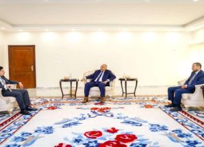 الرئيس الزُبيدي يشدد على أهمية تبني حلول مستدامة لأزمة المياه