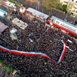 توافد جماهيري واسع لأبناء يافع إلى ساحة الاعتصام بالعاصمة عدن دعمًا لمطلب إعلان دولة الجنوب العربي