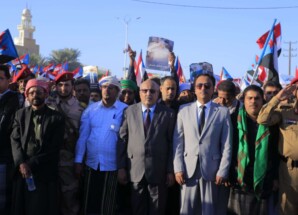 أبناء حضرموت يحتشدون في مدينة سيئون بمليونية “النصر وإعلان دولة الجنوب العربي”
