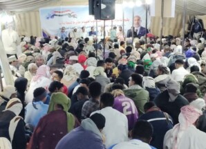 لليوم السادس عشر مخيم الاعتصام الشعبي بسيئون يواصل فعالياته التوعوية والثقافية وسط تفاعل شعبي وحضور مجتمعي واسع