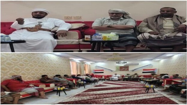 لتعزيز التلاحم الجنوبي .. قبيلة الحوثرة شرق حضرموت تستقبل شيخ شمل يافع بني مالك وممثل السلطان أسكندر بن حمود بن هرهرة