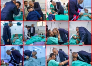 الرئيس الزُبيدي يطمئن على أحوال جرحى عملية “المستقبل الواعد” بمستشفى عبود العسكري