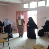 مدير عام التعليم الفني بعدن يتفقد سير الاختبارات النظرية في المعهد الفني التجاري خورمكسر