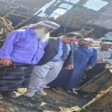 الوزير السقطري يتفقد أعمال انتشال السفن الغارقة في ميناء الاصطياد السمكي ويشدد على تسريع وتيرة العمل