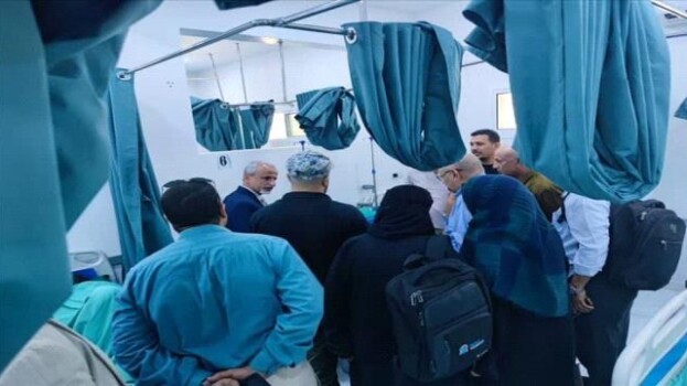الشبحي يزور جرحى أحداث حضرموت بمستشفى عبود العسكري ويوجه بدعمهم بالمستلزمات الطبية