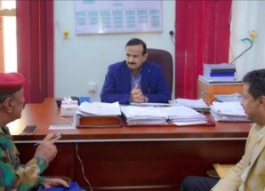 المحافظ بن الوزير يشدد على الجاهزية الأمنية وحماية المؤسسات السيادية في مديرية رضوم