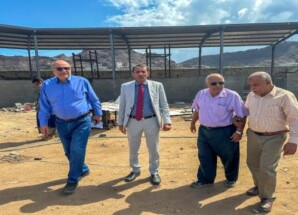 وكيل وزارة الزراعة يتفقد مشروع إعادة تأهيل المحجر البيطري بالعاصمة عدن