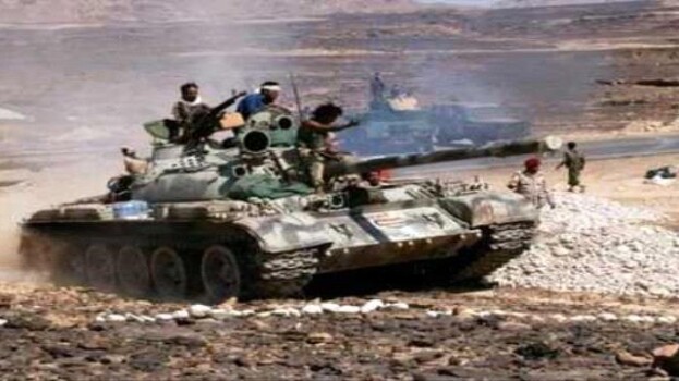 نيران القوات المسلحة الجنوبية تستهدف مواقع وتحركات لمليشيات الحوثي شمال الضالع