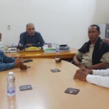 مدير عام ساه يناقش مع مؤسسة المياه مستوى خدمات ومشاريع المياه بالمديرية