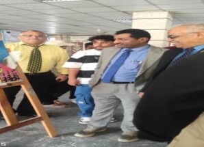 كلية الآداب بجامعة عدن تحتضن معرض السلام الفني