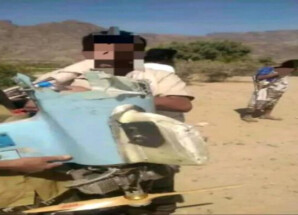 العمالقة تعلن إسقاط مسيرة حوثية في جبهة بيحان