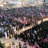 حشود ابناء المهرة تجدد التفويض للمجلس الانتقالي الجنوبي..(بيان)