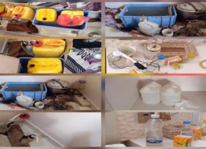 ضبط معملين لتصنيع الخمر في منزل سكني يمديرية الشحر