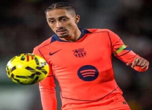 برشلونة يعلن غياب مهاجمه البرازيلي رافينيا أمام ألباسيتي