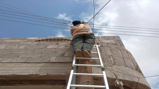 لحج.. حملات ميدانية لفصل الربط العشوائي والمزدوج في الحوطة وتبن