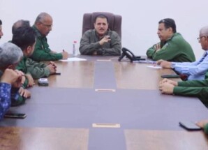 قيادة أمن عدن تناقش خطة مواصلة الحملات الأمنية في المديريات