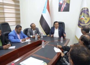 الحالمي يلتقي قيادة الاتحاد العام لنقابات عمال الجنوب ويؤكد أهمية العمل النقابي ووحدة الصف