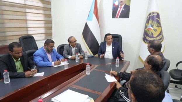 الحالمي يلتقي قيادة الاتحاد العام لنقابات عمال الجنوب ويؤكد أهمية العمل النقابي ووحدة الصف