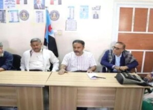 انتقالي أبين يناقش الاستعدادات لمليونية الثبات والقرار في عدن