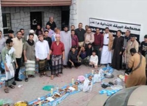 محكمة البريقة الابتدائية بعدن تقيم مأدبة الإفطار الرمضانية الأولى