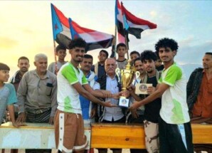 انتقالي لودر يختتم دوري شهداء الجنوب الرمضاني بالمديرية