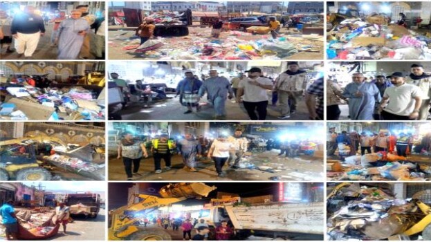 حملات نظافة مكثفة في الشيخ عثمان وصيرة ليلة عيد الفطر