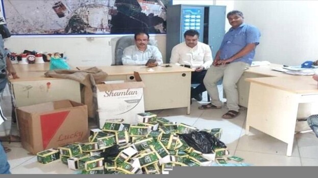 صحة البيئة بالمنصورة تصادر كميات من شمة الحوت