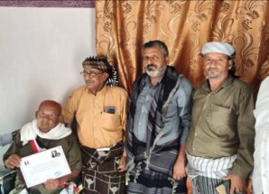 المجلس الانتقالي يكرم المناضل الأكتوبري سعيد علي الرهوي