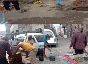 التواهي تستعد للمنخفض الجوي بحملة صيانة وتنظيف للمناهل