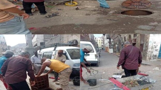 التواهي تستعد للمنخفض الجوي بحملة صيانة وتنظيف للمناهل